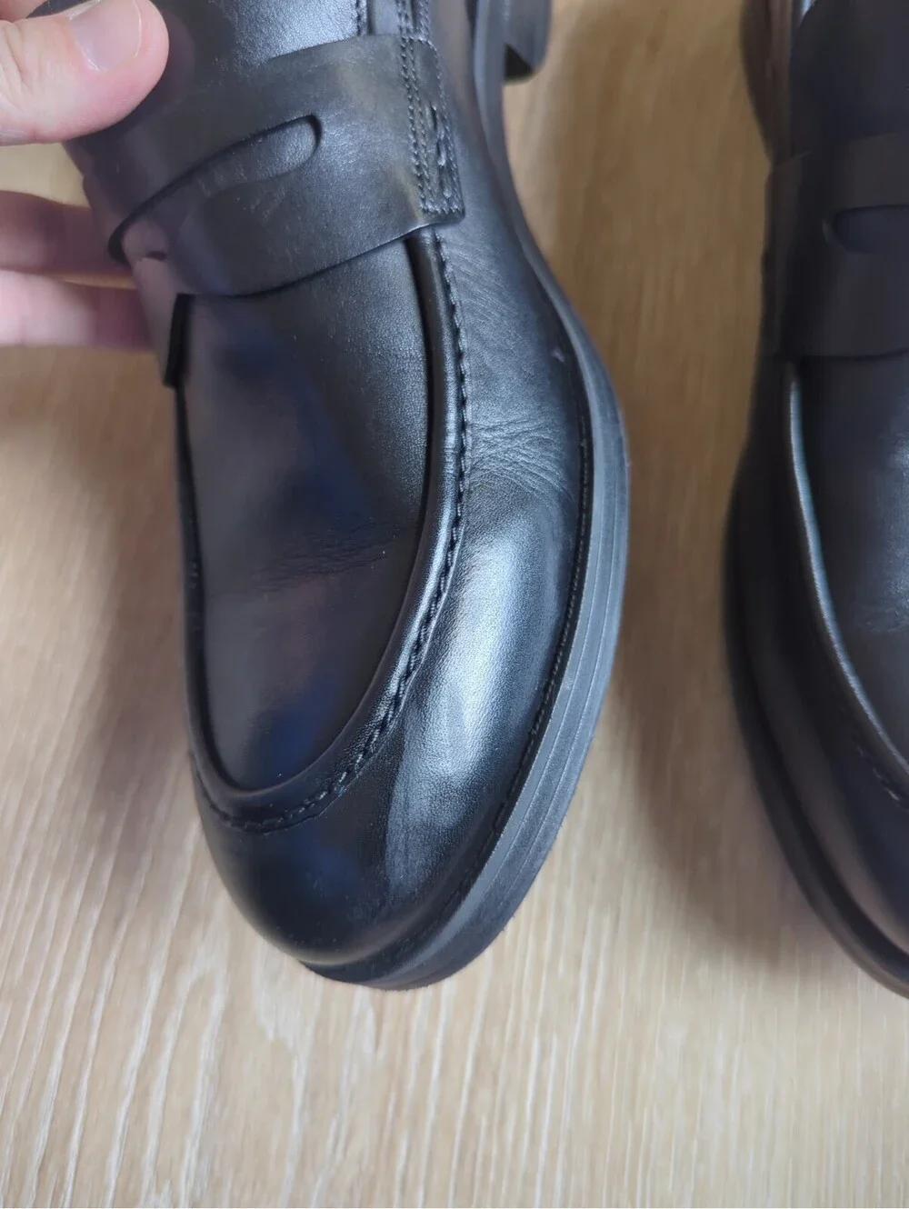 Cole Haan Newark Grand Penny Loafer Men's Slip On Black Size 10